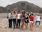 teotihuacan por la tarde